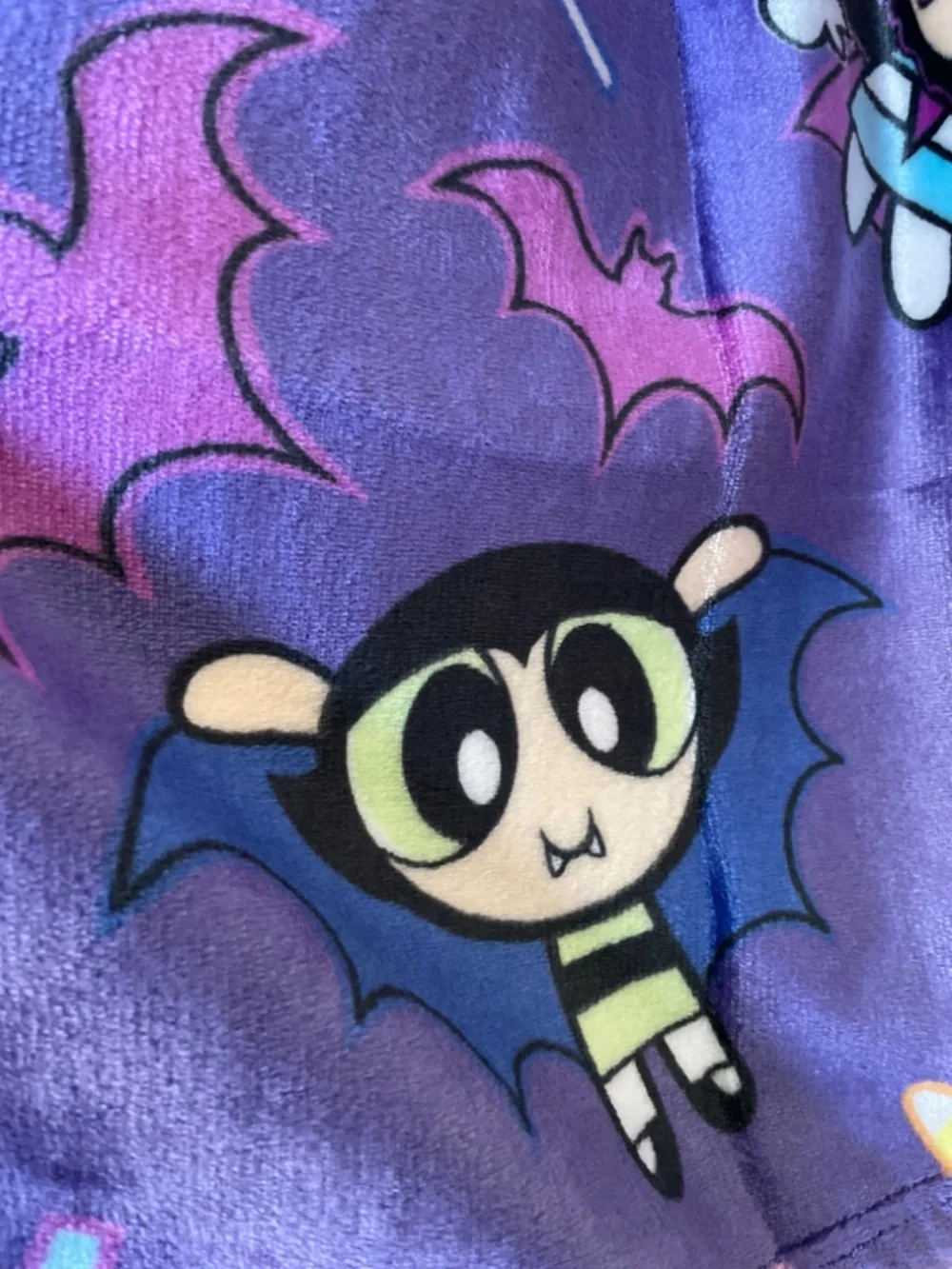 NEW Power Puff Girls Halloween Blanket